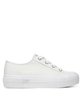 Lee Lee Sneakers aus Stoff Isla C Women Low 50251001.1FG Weiß