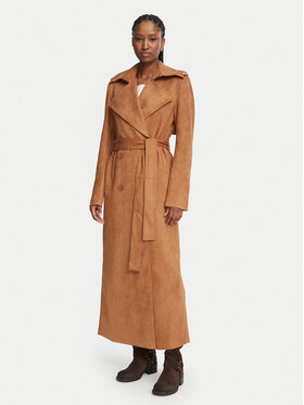 Bardot Bardot Тренч Kira Suede 57053JB4 Коричневий Regular Fit