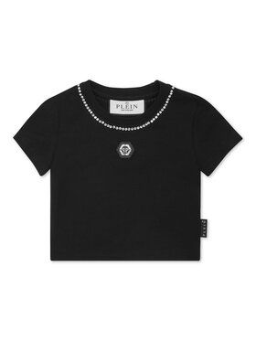 PHILIPP PLEIN PHILIPP PLEIN Tričko 28141 Čierna Regular Fit