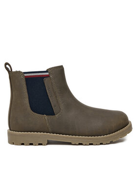 Tommy Hilfiger Tommy Hilfiger Gležnjače T1X5-33700-0124 S Zelena