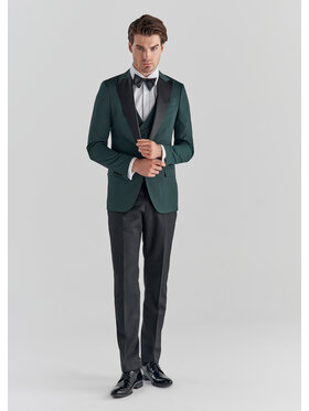Pako Lorente Pako Lorente Marynarka P22SF-3S-005 Zielony Slim Fit