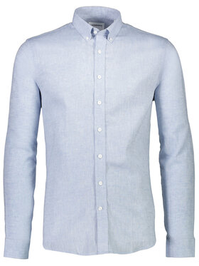 Lindbergh Lindbergh Koszula 30-203344 Niebieski Slim Fit