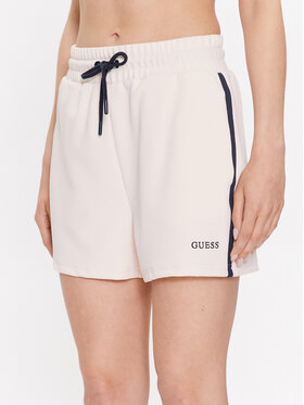 Guess Guess Sportshorts Signature V3GD00 KBO62 Rosa Loose Fit