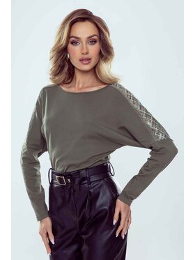 Eldar Eldar Bluzka E116842-KHAKI Khaki Regular Fit