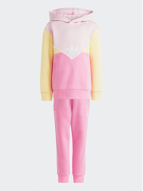 adidas adidas Dres Adicolor Hoodie Set H60101 Różowy Regular Fit