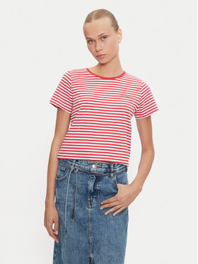 Noisy May Noisy May T-Shirt 27025691 Czerwony Regular Fit