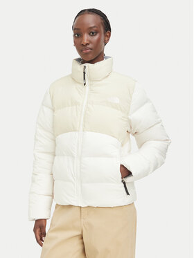 The North Face The North Face Зимно яке Saikuru NF0A8GCB Светлобежов Boxy Fit
