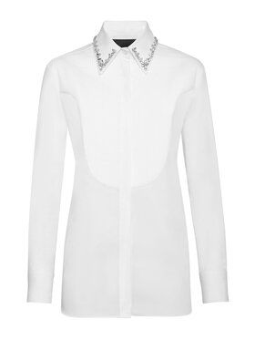 PHILIPP PLEIN PHILIPP PLEIN Košile 9771 Bílá Fitted Fit