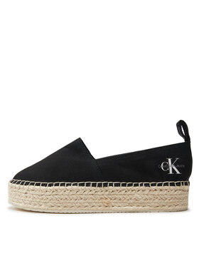 Calvin Klein Jeans Espadrile Platform Espadrille Ml Btw YW0YW01378 Crna