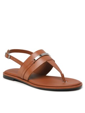 Calvin Klein Calvin Klein Sandale Almond Tp Sndal W/Hw HW0HW01607 Maro