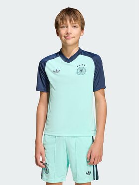 adidas adidas Koszulka techniczna 165777 Turkusowy Slim Fit