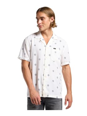 Lee Lee Koszula 112364141 Beżowy Relaxed Fit