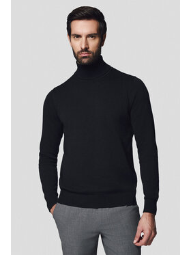Lancerto Lancerto Golf Sindre SW073224000071 Czarny Regular Fit
