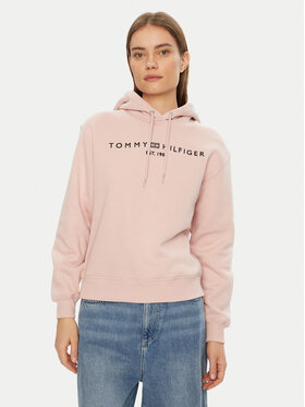 Tommy Hilfiger Tommy Hilfiger Sweatshirt Modern WW0WW43598 Rosa Regular Fit