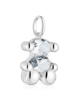 TOUS TOUS Wisiorek Color Bear 1004224800 Srebrny