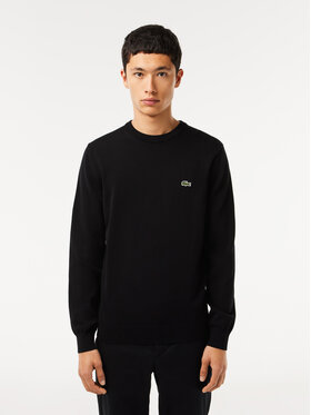 Lacoste Lacoste Sweter AH1985 Czarny Regular Fit