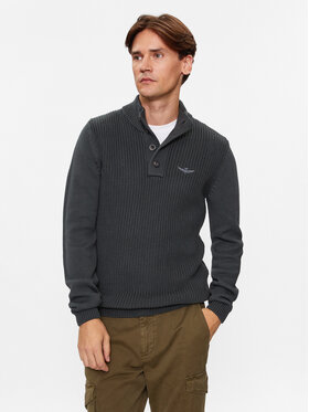Aeronautica Militare Aeronautica Militare Sweater 232MA1452L409 Szürke Regular Fit