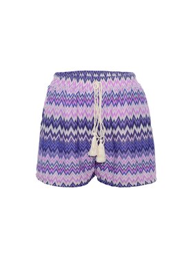 ACANFORA ACANFORA Pantaloncini SA20103-VIO Viola Regular Fit