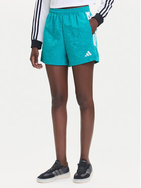 adidas adidas Спортивні шорти Tiro x Common Goal JL9208 Бірюзовий Loose Fit