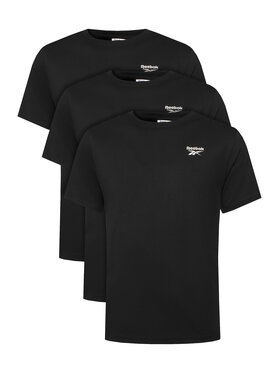Reebok Reebok Комплект 3 тишърти Wendell RK25190CCM Черен Regular Fit