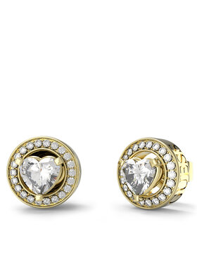 Guess Guess Kolczyki JUBE04 669JW Złoty