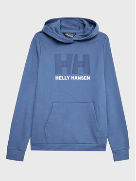 Helly Hansen Helly Hansen Bluza Logo 41677 Niebieski Regular Fit