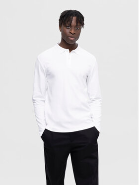 Selected Homme Selected Homme Polokošile 16090424 Bílá Slim Fit