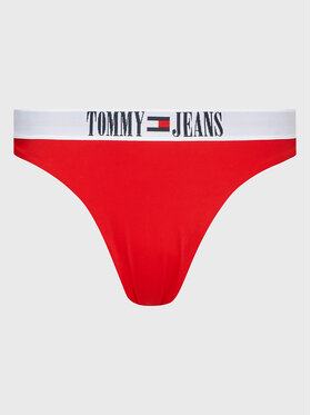 Tommy Jeans Tommy Jeans Bikini apakšdaļa UW0UW04451 Sarkans