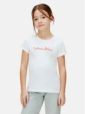 Calvin Klein Jeans Calvin Klein Jeans Póló LVCKSJA17G Fehér Regular Fit