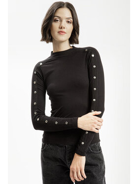 Cross Jeans Cross Jeans Bluzka 56136-020 Czarny