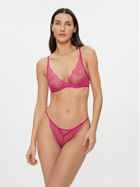 Hunkemöller Nedrček S Kostjo Isabelle Sparkle Up 203589 Roza