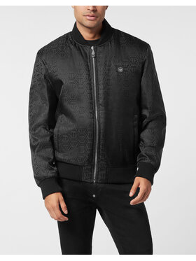 PHILIPP PLEIN PHILIPP PLEIN Bomber 26075 Nero Regular Fit