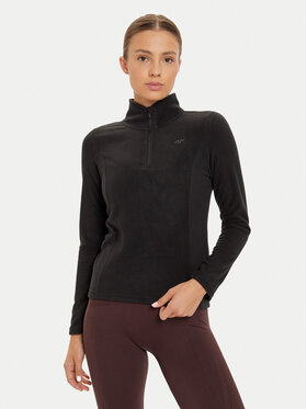 4F 4F Termoaktyvus apatinis trikotažas, viršus 4FWAW24UFLEF048 Juoda Slim Fit