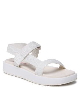 Hugo Hugo Sandały Emma Strap Sandal-Wb 50493040 10249915 01 Czarny