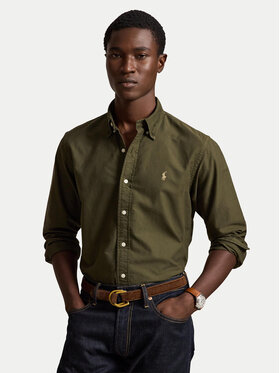 Polo Ralph Lauren Polo Ralph Lauren Сорочка 710805564520 Темно-зелений Regular Fit