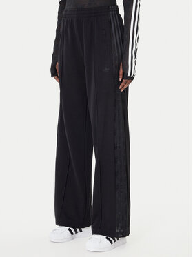 adidas adidas Παντελόνι φόρμας Firebird Lace KD0351 Μαύρο Loose Fit