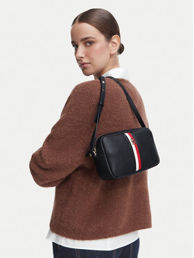 Tommy Hilfiger Tommy Hilfiger Käekott Th Corp Ess Camera Bag AW0AW19333 Tumesinine