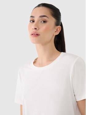 4F 4F Φανελάκι τεχνικό 4FRSS25TFTSF1236-11S Λευκό Oversize
