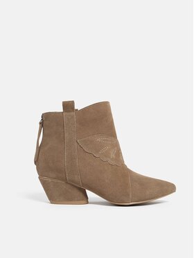 L37 L37 Botki FEEL MY NEEDS Beżowy