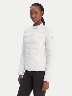 Guess Guess Демісезонна куртка W6RL02 WJ492 Білий Regular Fit