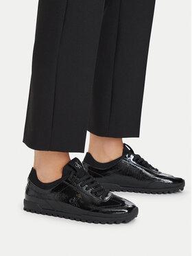 Calvin Klein Calvin Klein Sneakersy Low Profile Run Mg Pol Mix Mat HW0HW03284 Čierna