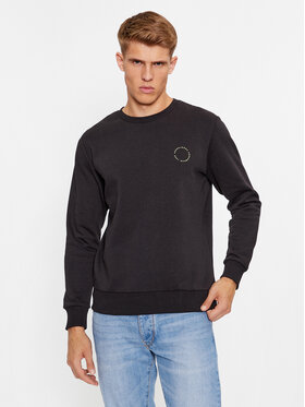 Jack&Jones Jack&Jones Majica dugih rukava Thiba 12236175 Crna Regular Fit
