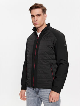 Guess Guess Bunda pro přechodné období M3BL11 WFOO0 Černá Regular Fit