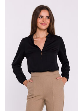 Stylove Stylove Bluzka S375 Czarny Ladies Fit