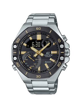 Casio Casio Zegarek ECB-10DB-1A9EF Srebrny