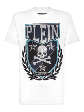 PHILIPP PLEIN PHILIPP PLEIN T-Shirt 14795 Bílá Regular Fit