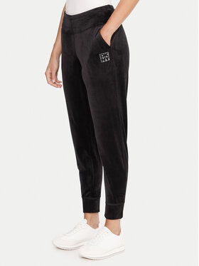 DKNY Sport DKNY Sport Παντελόνι φόρμας DP5P3710 Μαύρο Regular Fit
