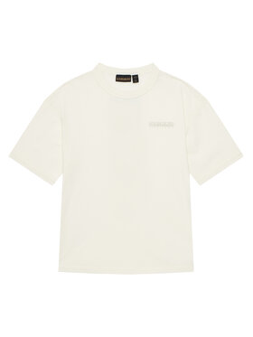 Napapijri Napapijri T-Shirt S-Ahr NP0A88ZO M Écru Regular Fit