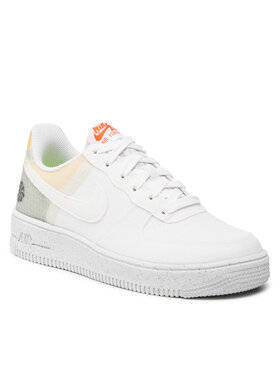 Nike Nike Обувки Air Force 1 Crater (GS) Бял