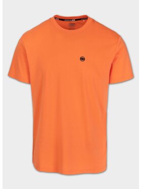PITBULL PITBULL T-Shirt Koszulka męska Coolmax SCOTT XL Pomarańczowy Regular Fit